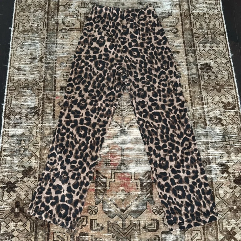 Reformation Marlon Leopard Print Pants - Picture 3 of 8